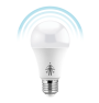 LED bulbs with motion sensors